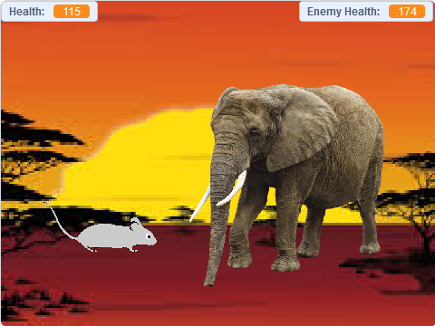 Mouse vs elephant