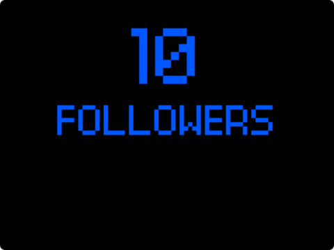 10 FOLLOWERS